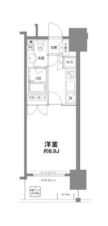 コンフォリア新宿御苑Ⅰの物件間取画像